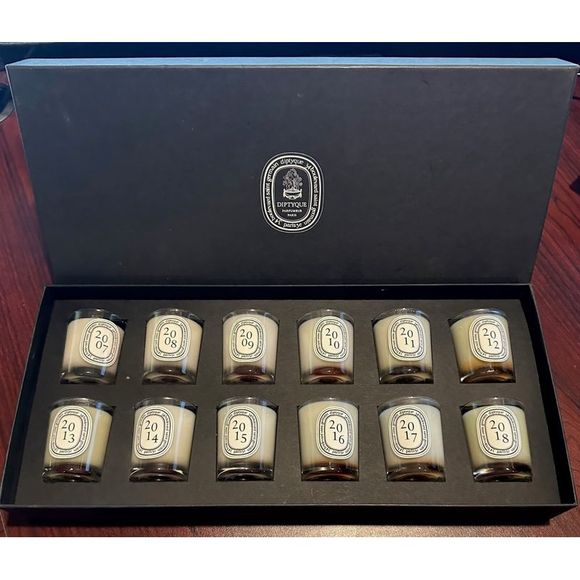 diptyque Accents Diptyque Candles Set Of 2 Pine Scent Ltd Edition